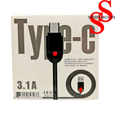 Кабель JKX-007 3,1А 100 см Type-С